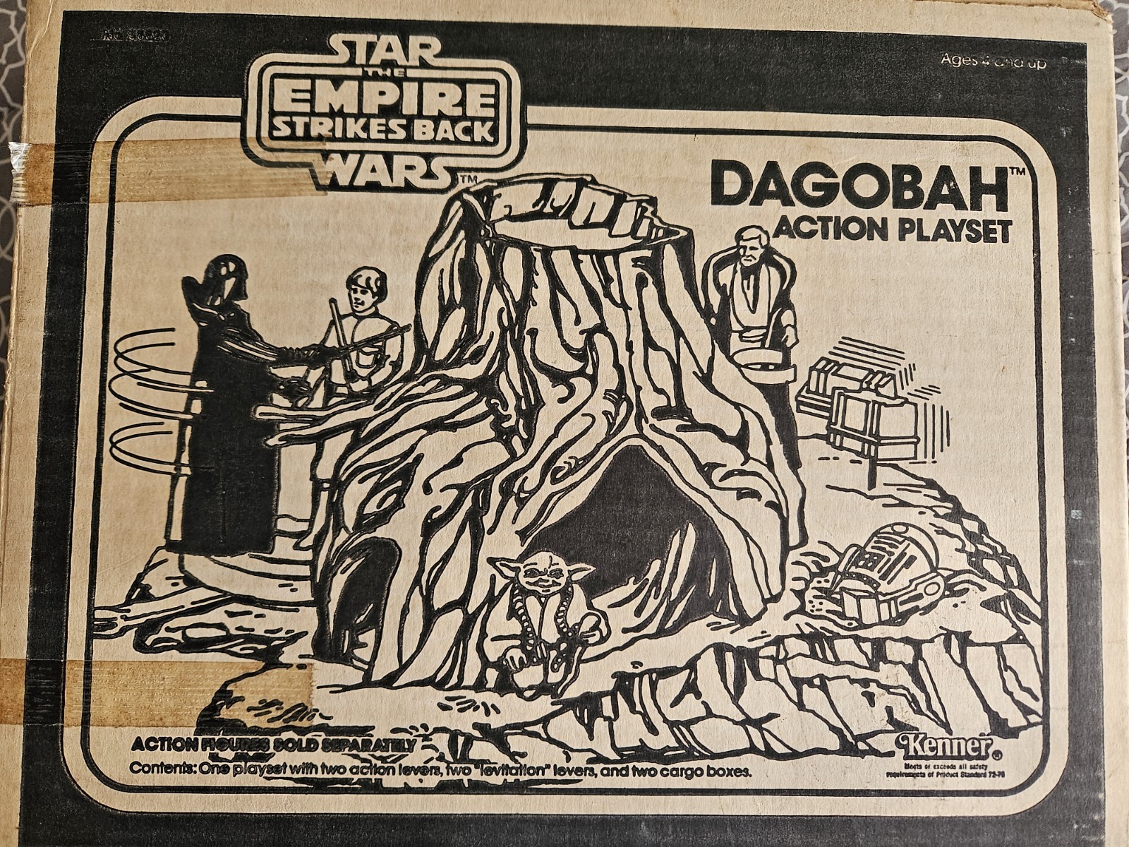 Dagobah Action Playset sold