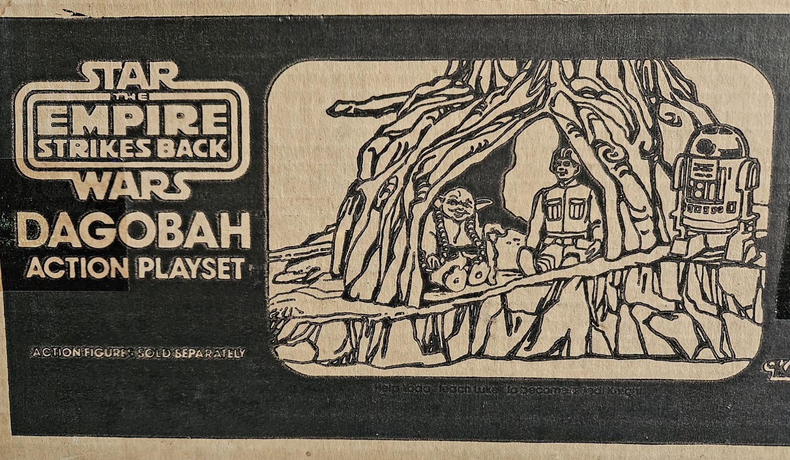 Dagobah Action Playset sold