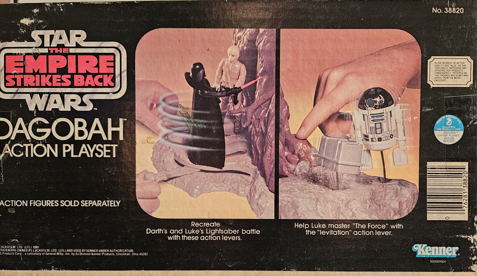 Dagobah Action Playset sold