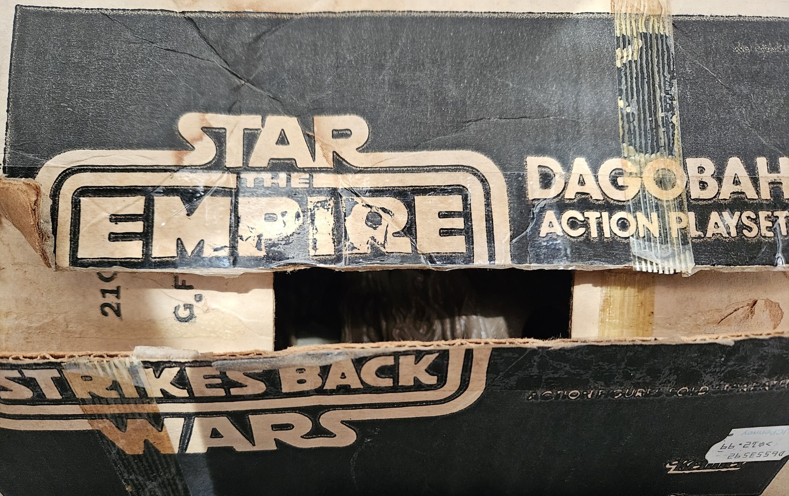 Dagobah Action Playset sold