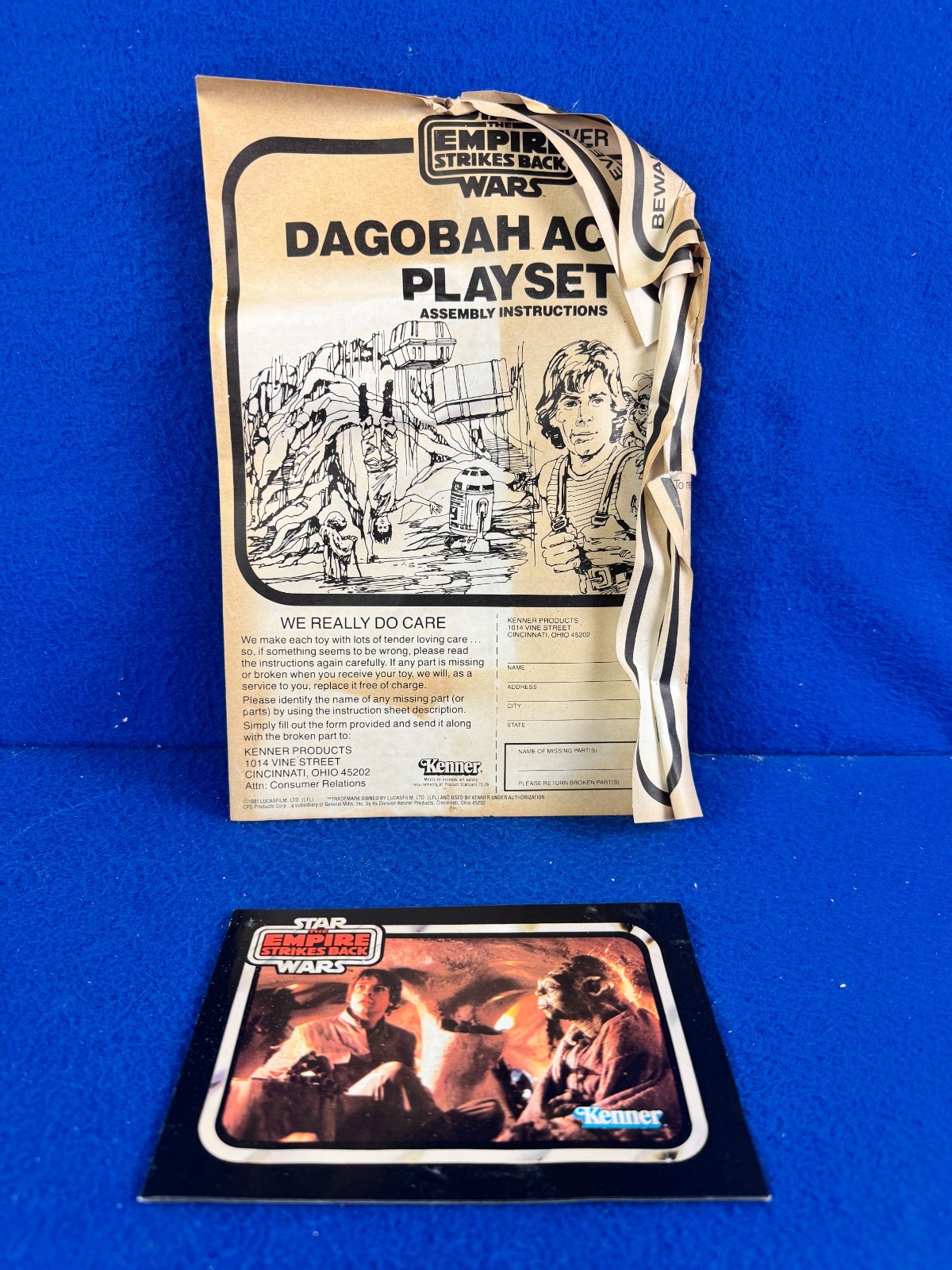 Dagobah Action Playset sold