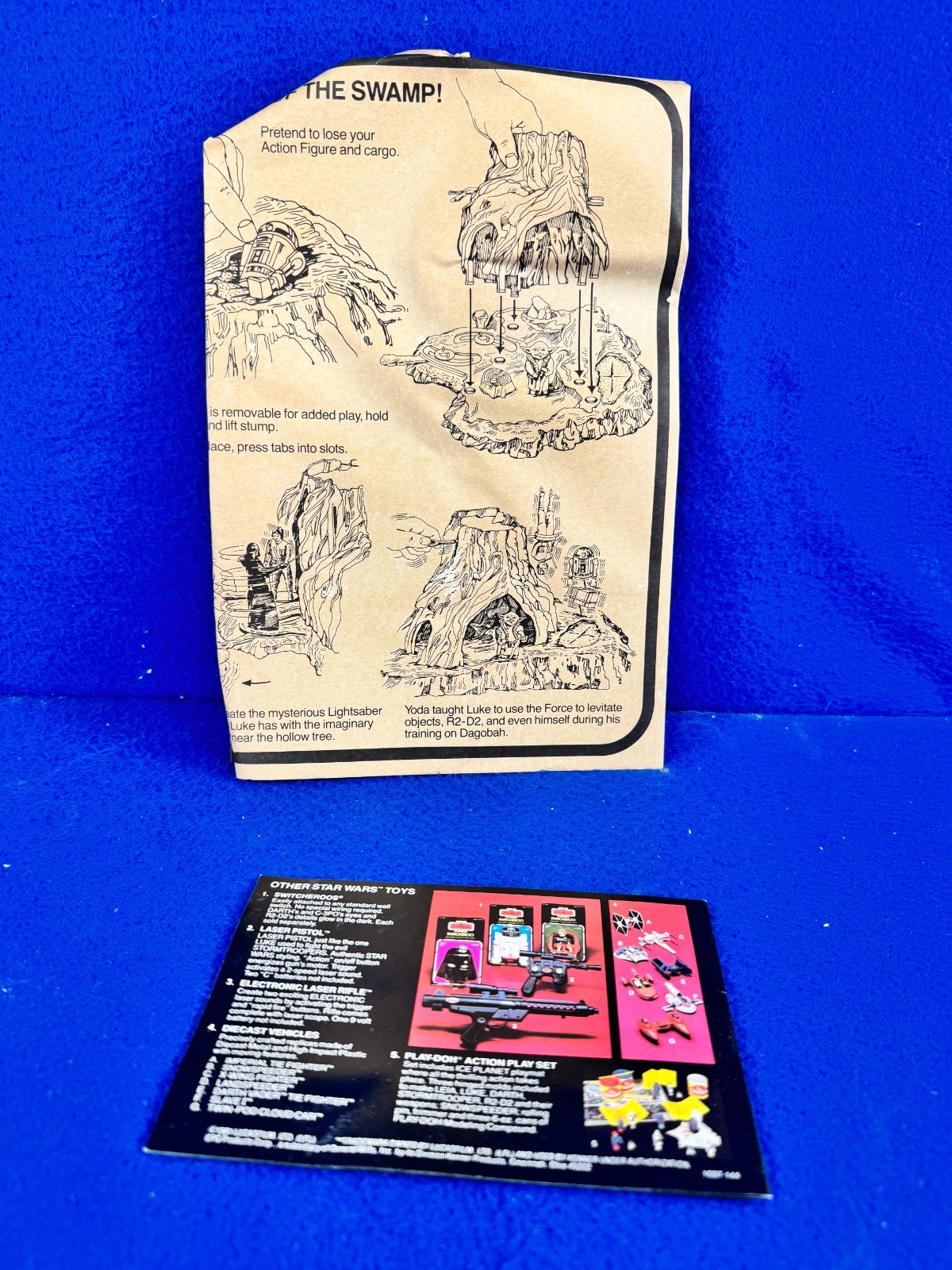 Dagobah Action Playset sold