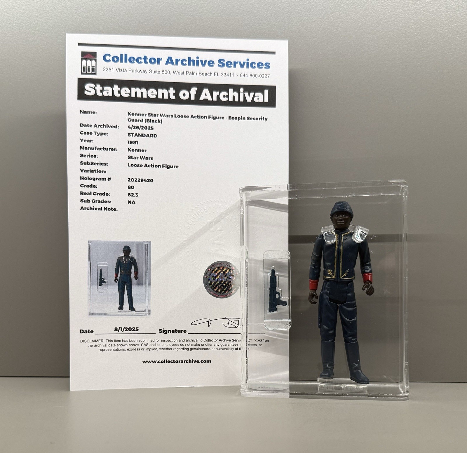 Bespin Security Guard (Black) sold