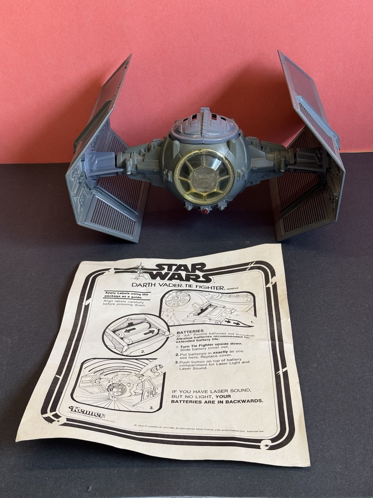 Darth Vader TIE Fighter sold