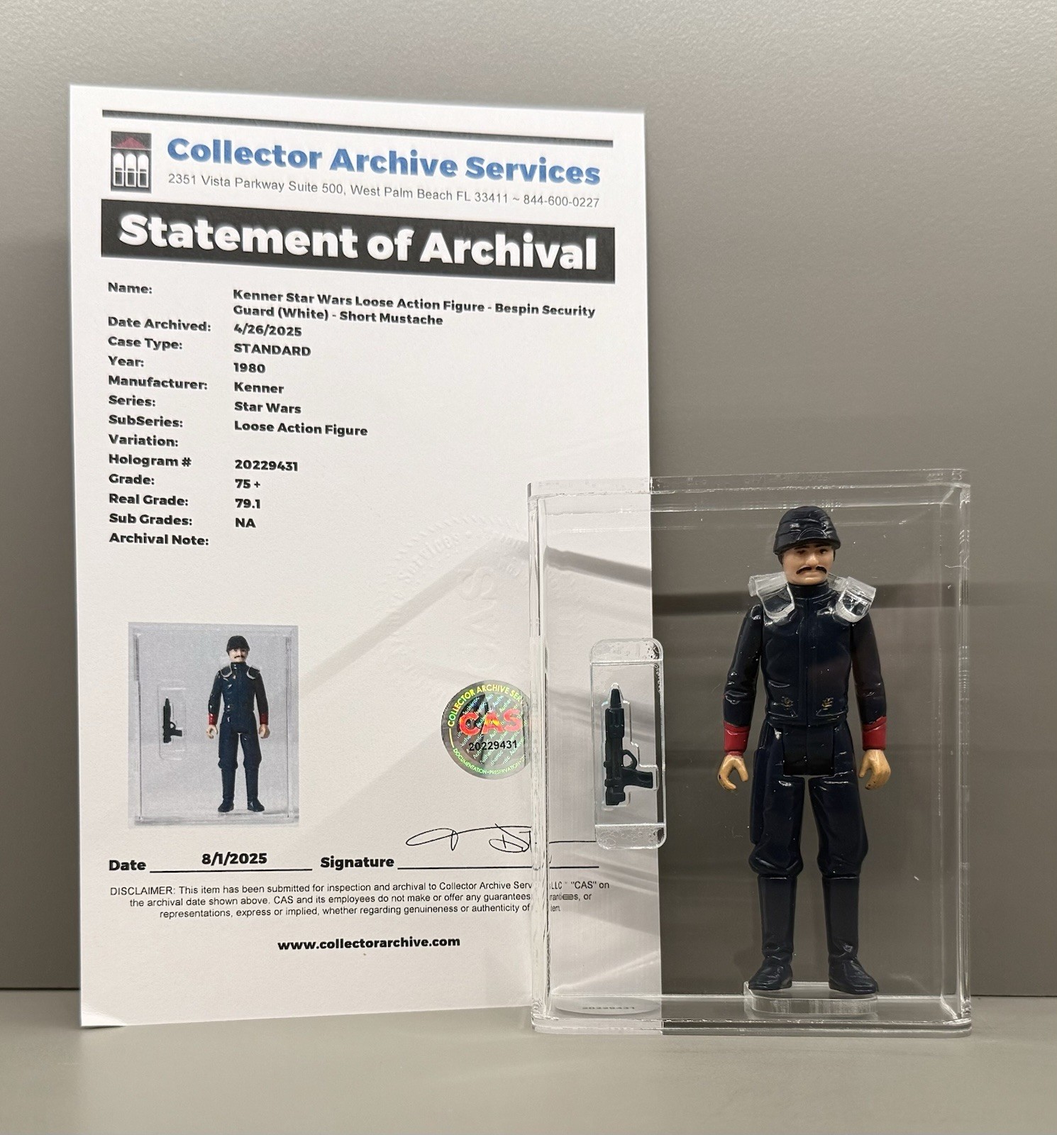 Bespin Security Guard (White) sold