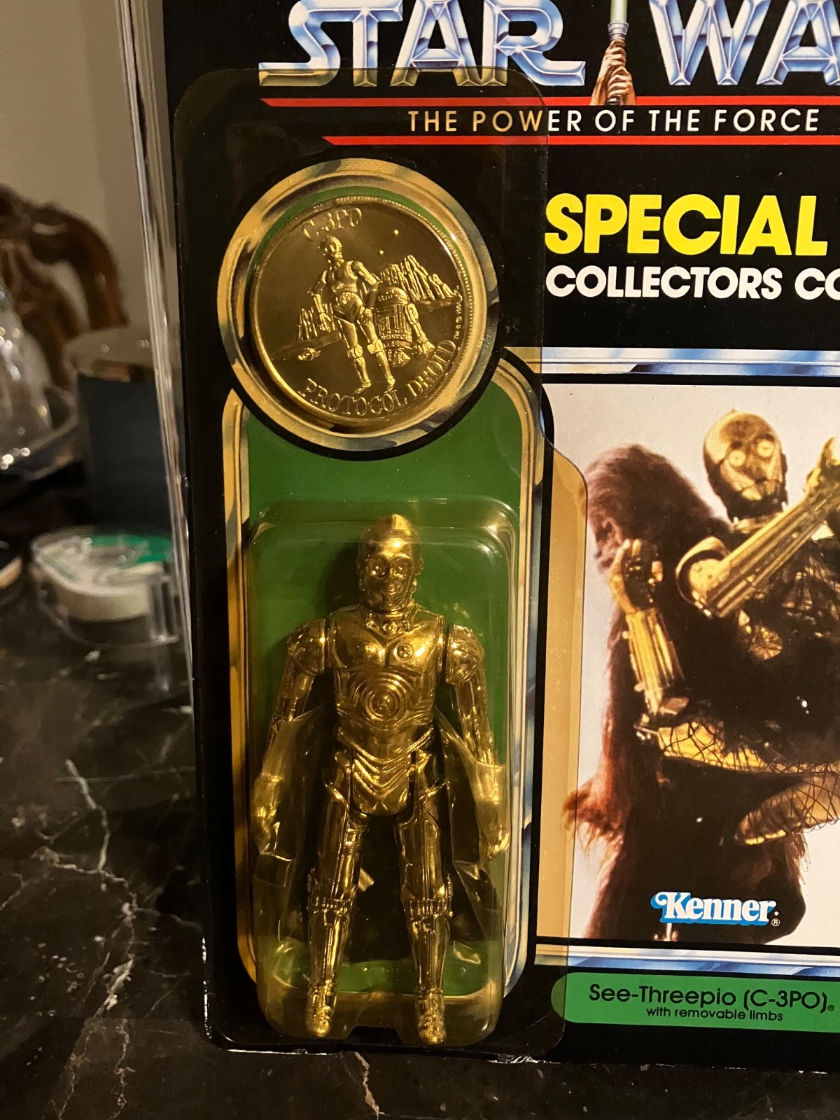 C-3PO (See-Threepio)  with removable limbs sold
