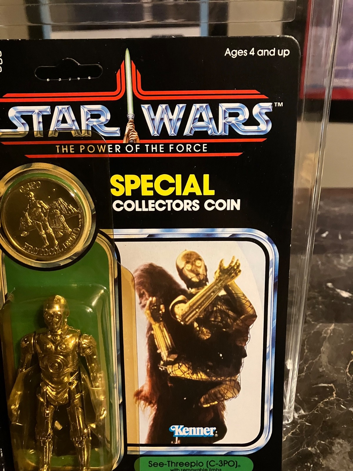 C-3PO (See-Threepio)  with removable limbs sold