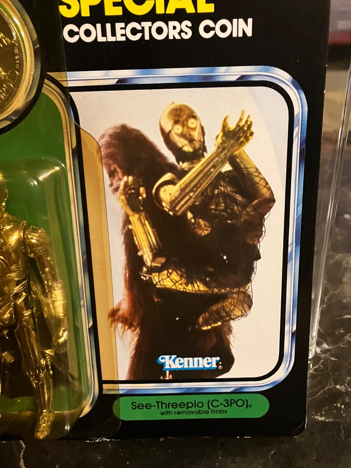 C-3PO (See-Threepio)  with removable limbs sold