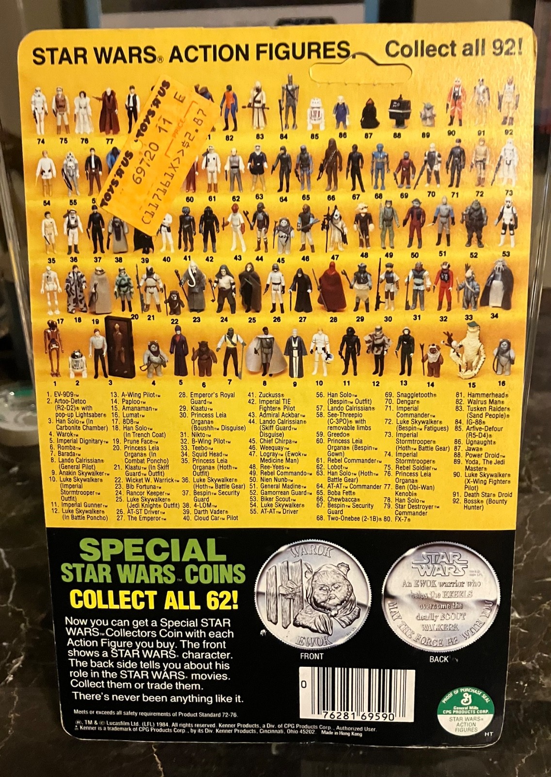 C-3PO (See-Threepio)  with removable limbs sold