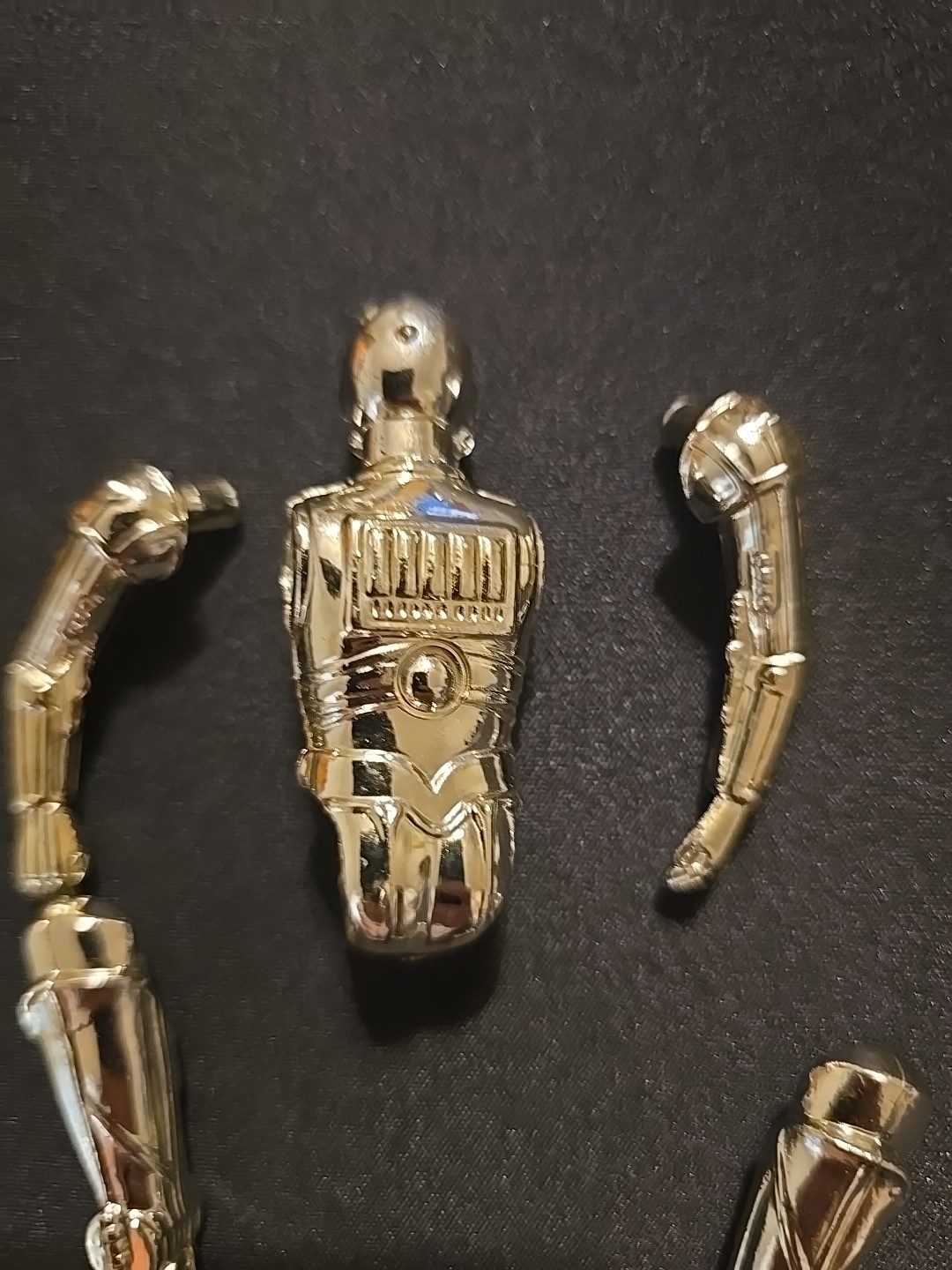 C-3PO (See-Threepio)  with removable limbs sold