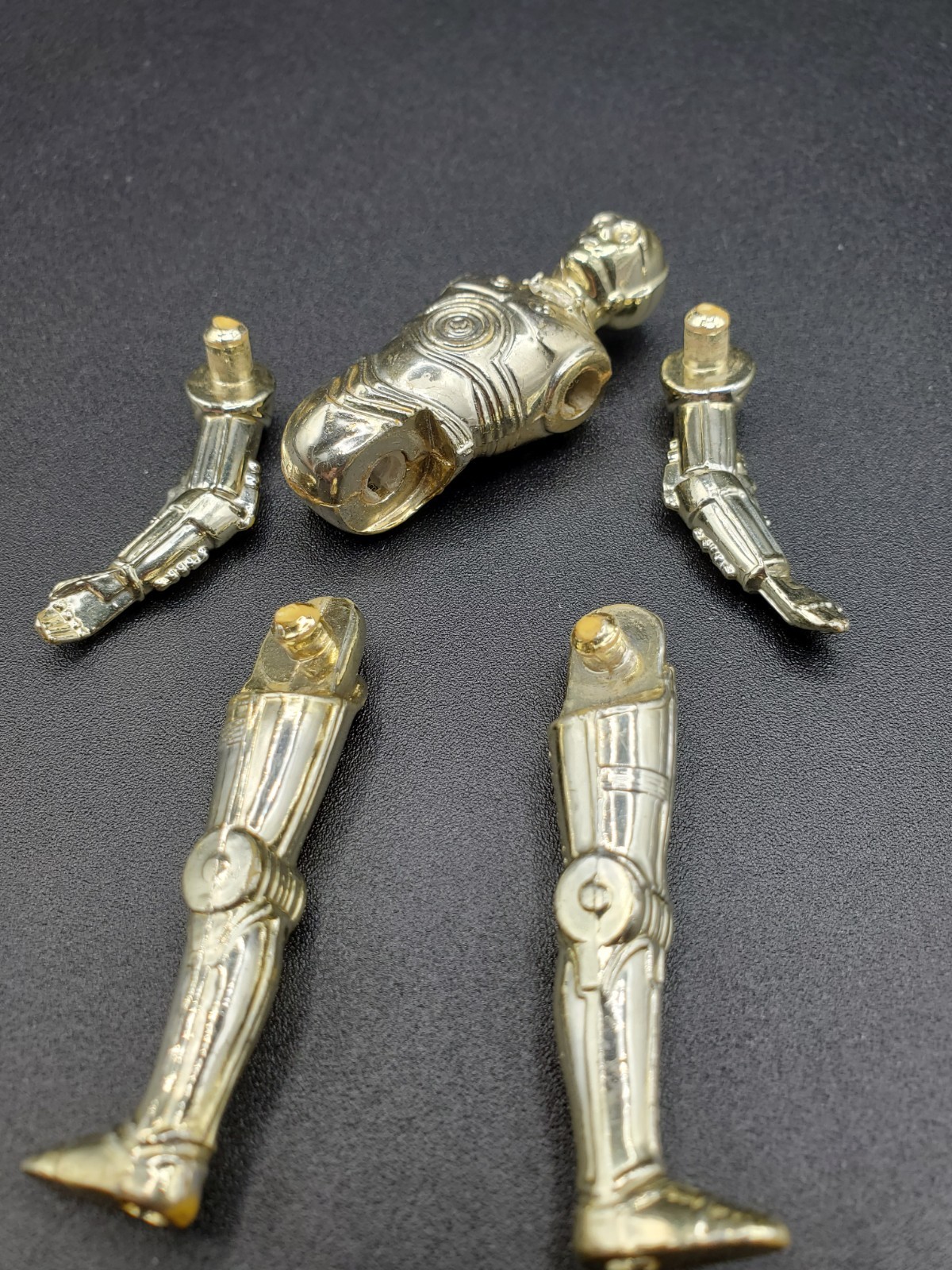 C-3PO (See-Threepio)  with removable limbs sold