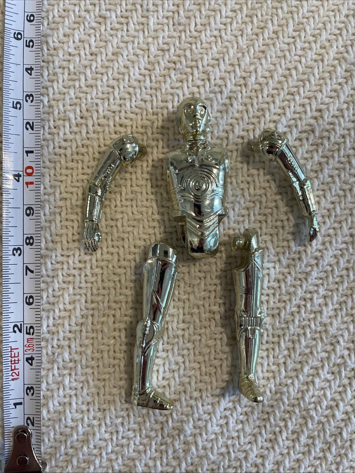C-3PO (See-Threepio)  with removable limbs sold