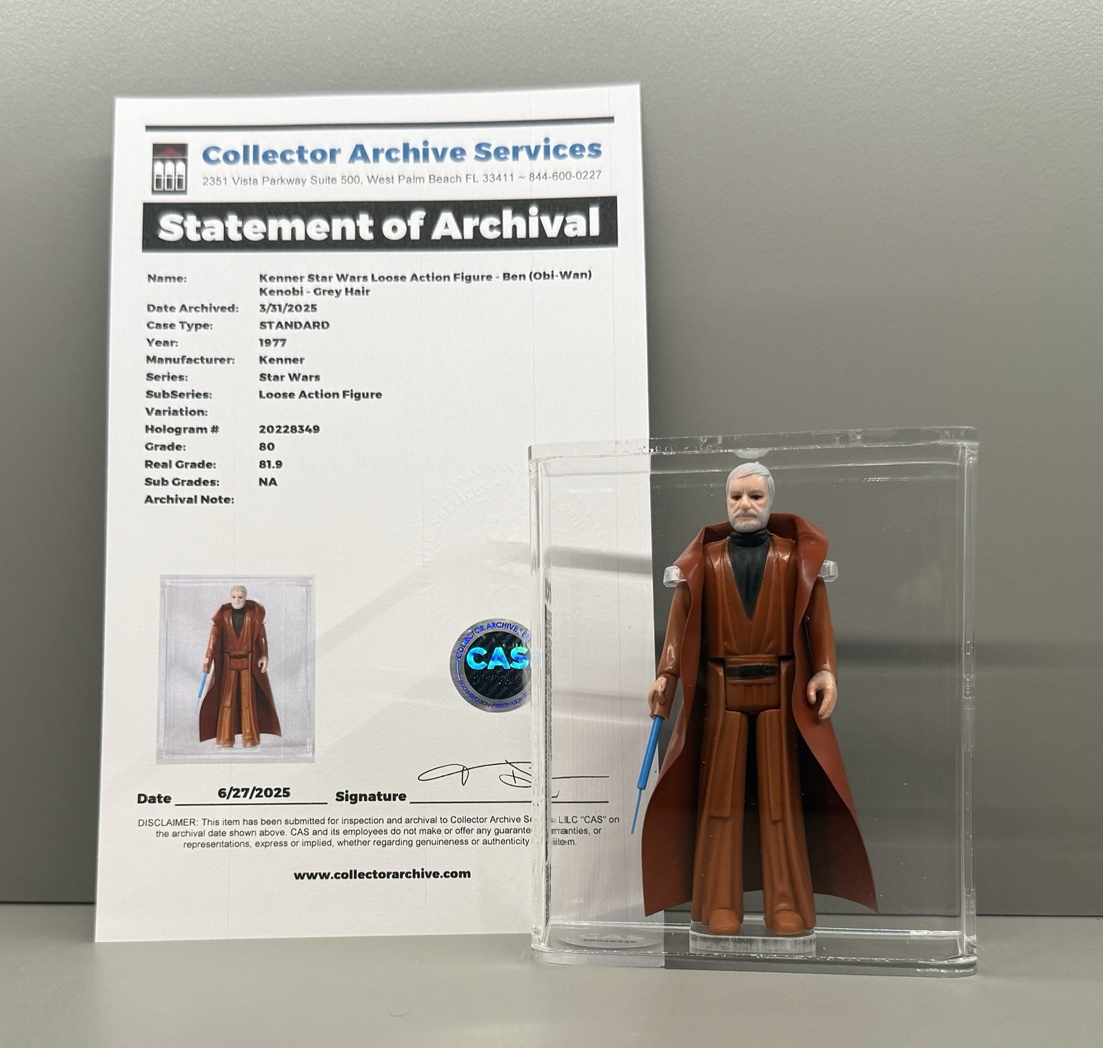 Ben (Obi-Wan) Kenobi sold