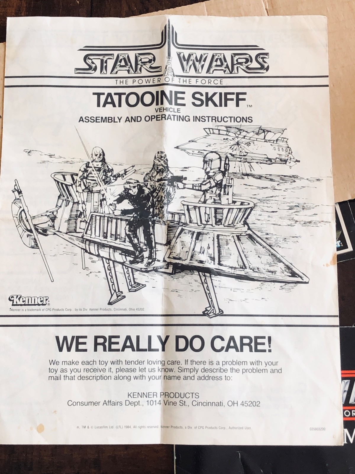 Tatooine Skiff sold