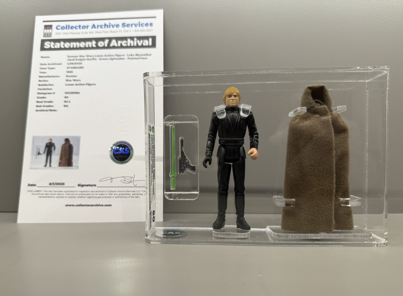 Luke Skywalker (Jedi Knight Outfit) sold