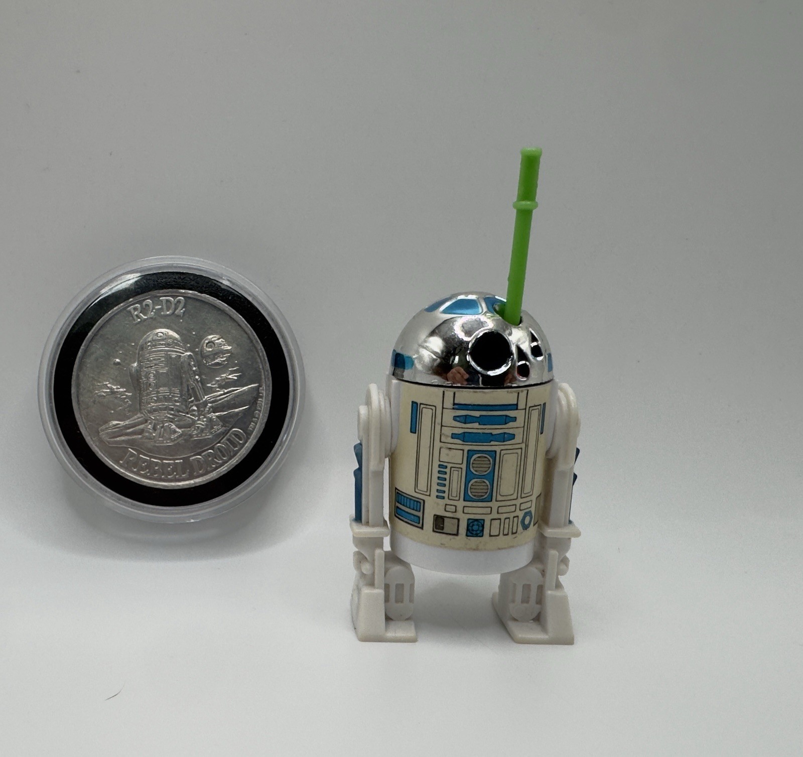 R2-D2 (Artoo-Detoo) with pop-up Lightsaber sold