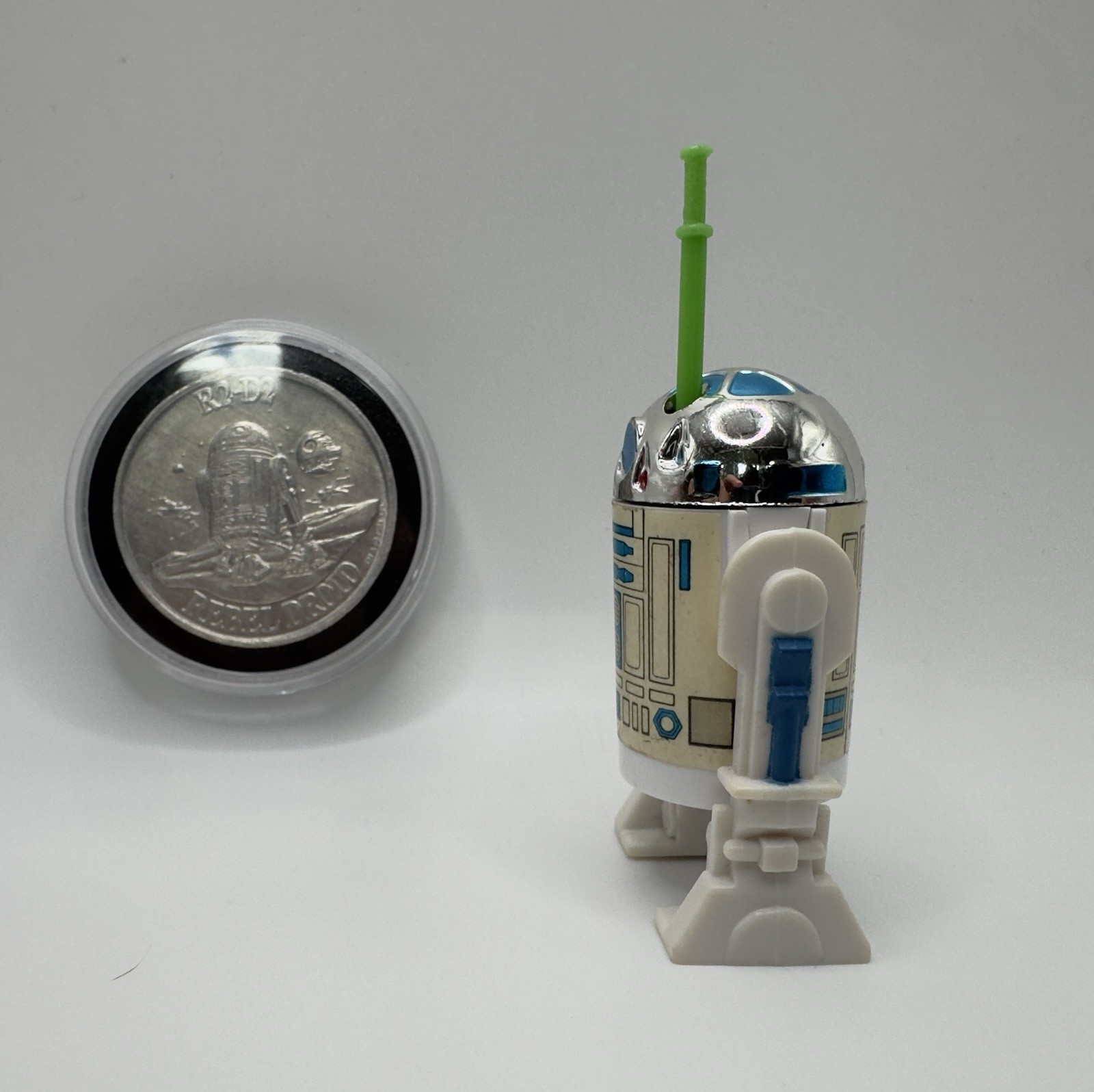 R2-D2 (Artoo-Detoo) with pop-up Lightsaber sold