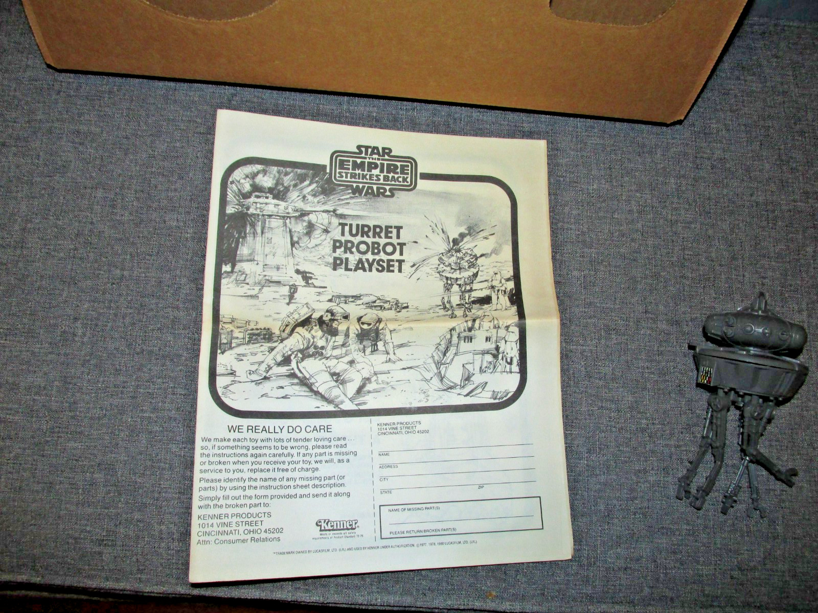 Turret Probot Playset sold