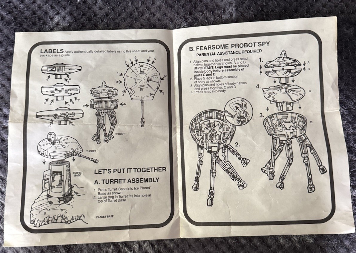 Turret Probot Playset sold