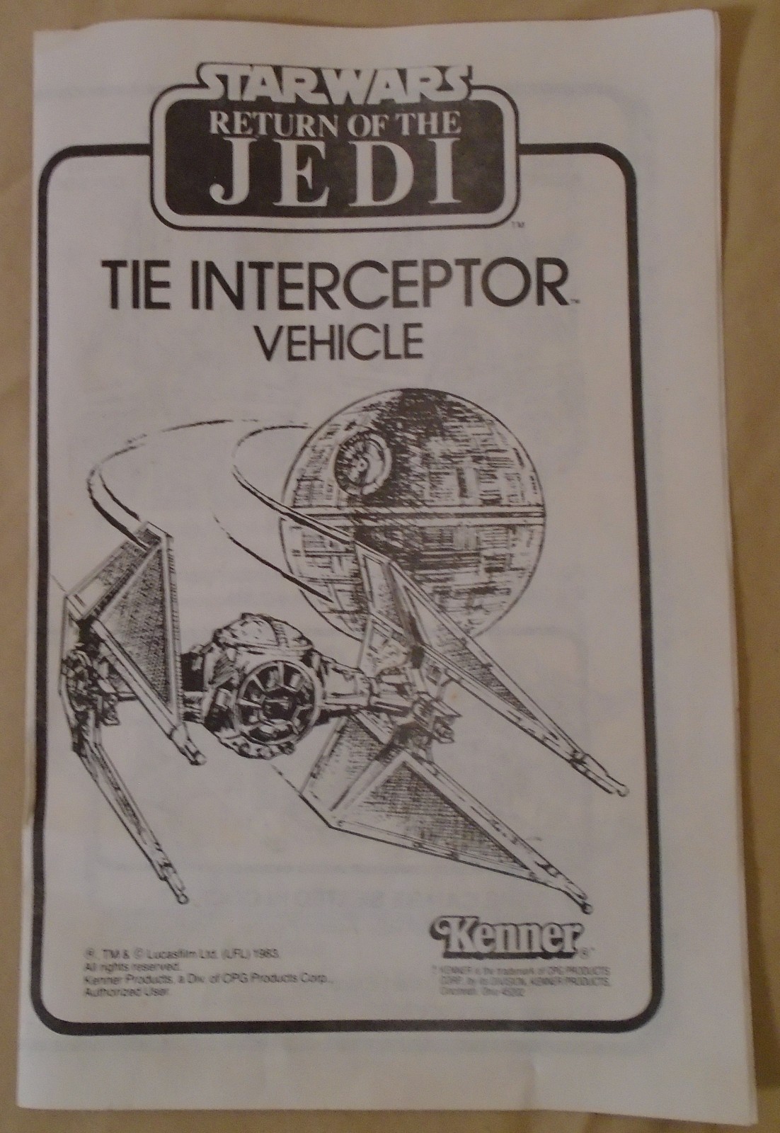 TIE Interceptor sold