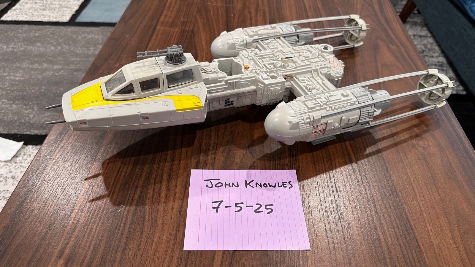 Y-Wing Fighter sold