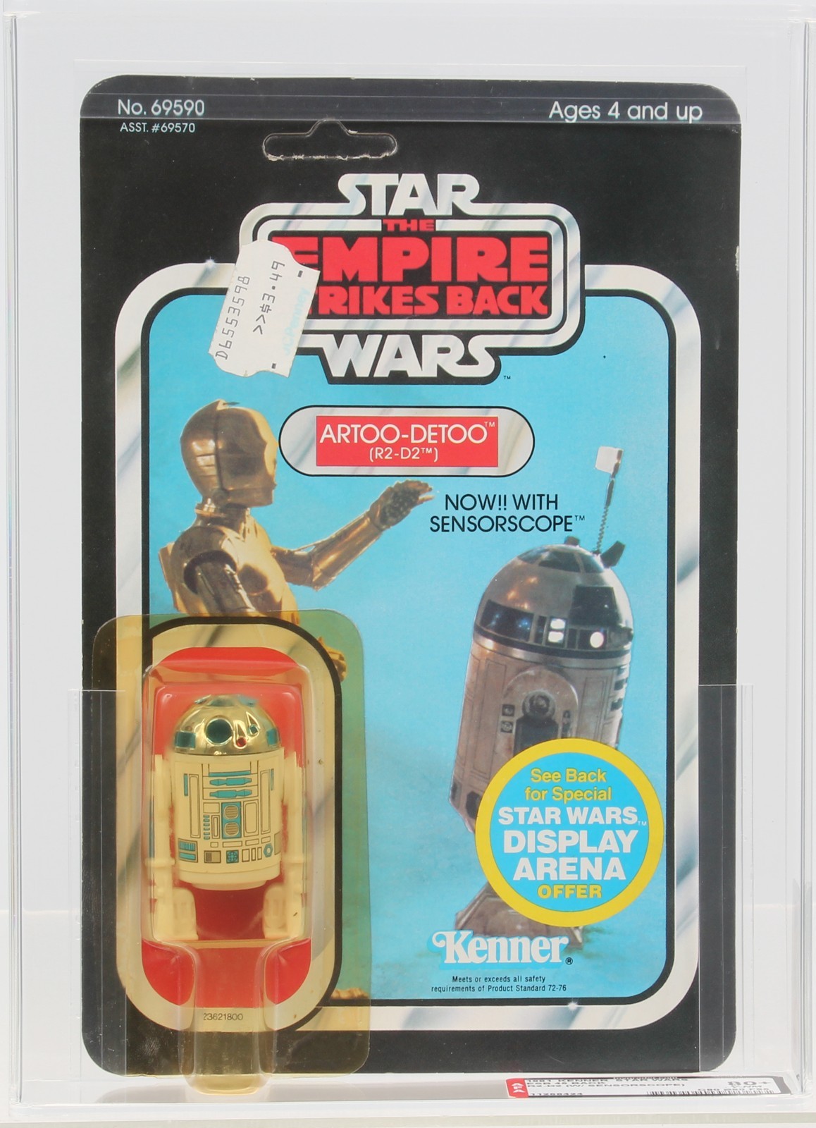 R2-D2 (Artoo-Detoo) (with Sensorscope) sold