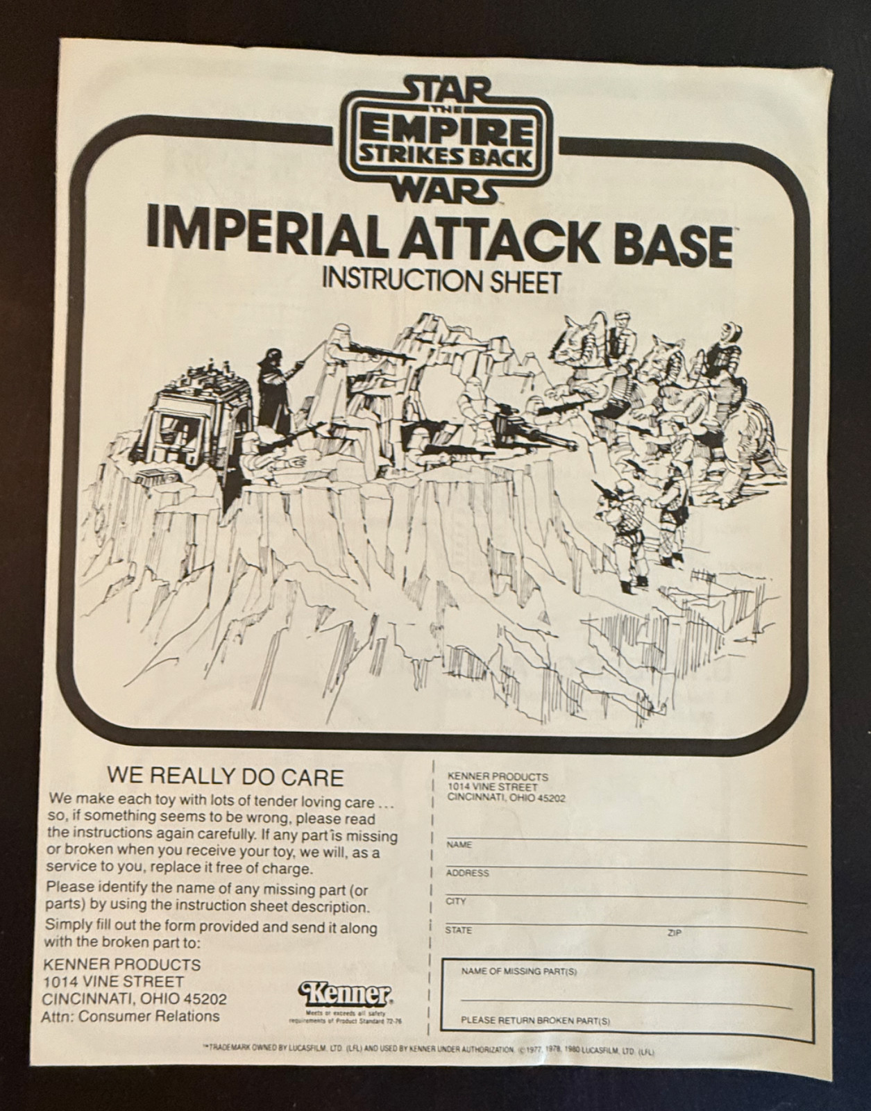Imperial Attack Base sold