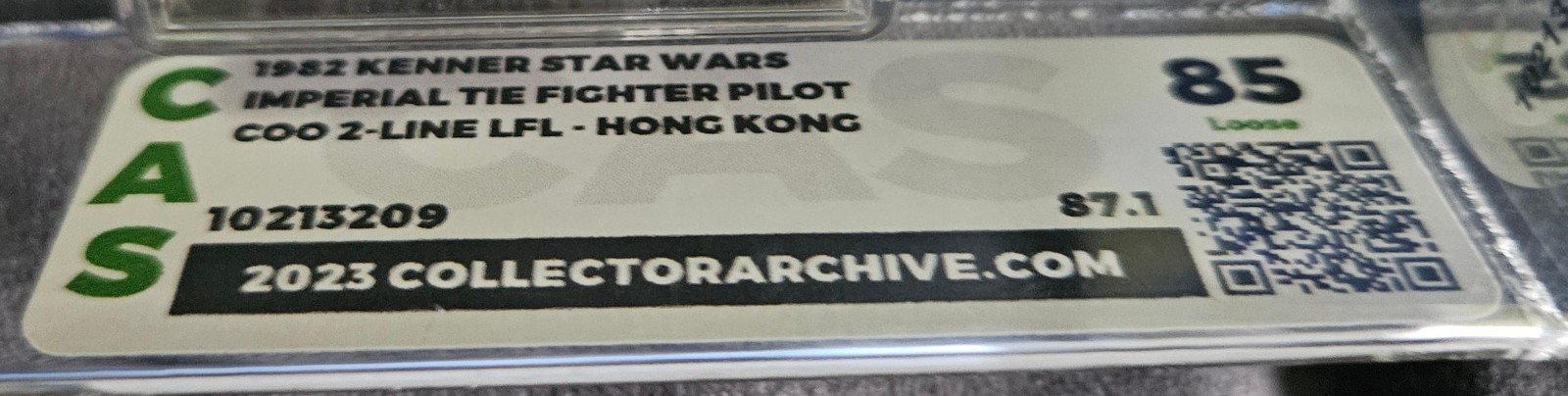 Imperial TIE Fighter Pilot sold
