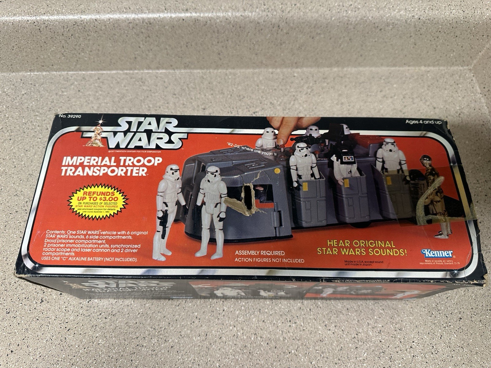 Imperial Troop Transporter (with sound) sold