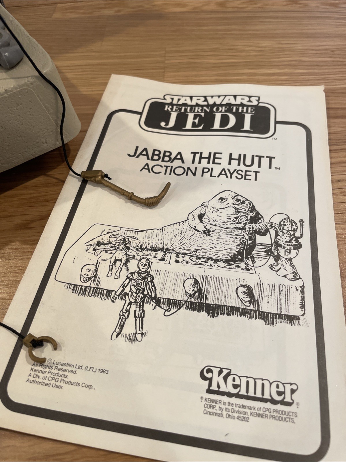 Jabba the Hutt Action Playset sold