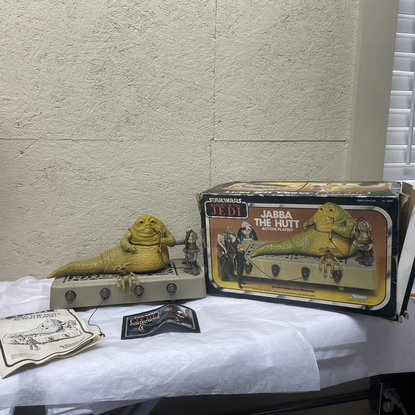 Jabba the Hutt Action Playset sold