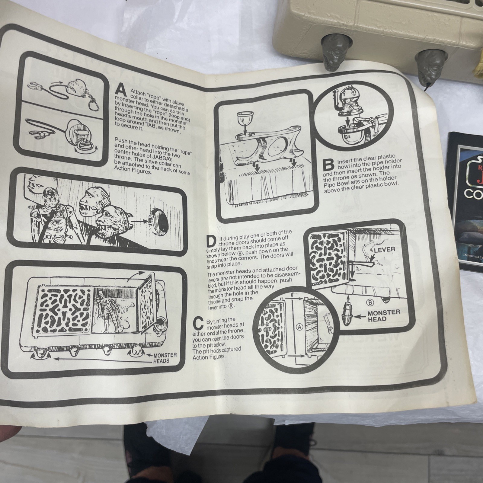 Jabba the Hutt Action Playset sold