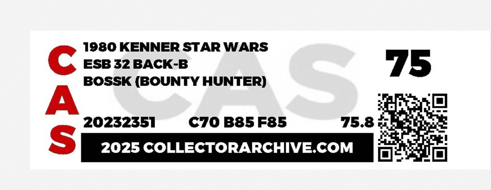 Bossk (Bounty Hunter) sold