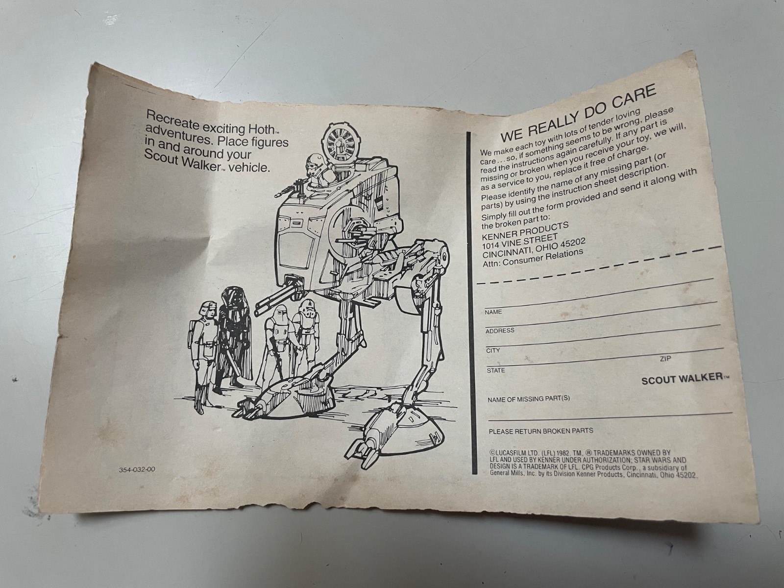 Scout Walker (AT-ST) sold