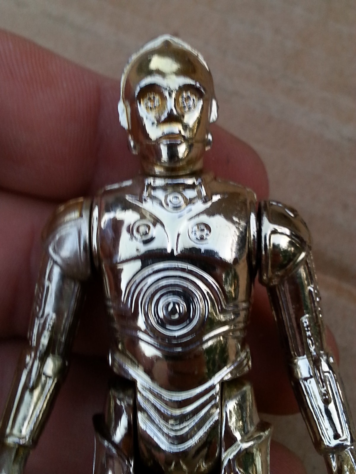 C-3PO (See-Threepio)  with removable limbs sold