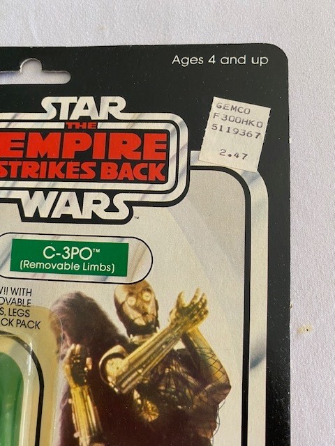 C-3PO (See-Threepio)  with removable limbs sold