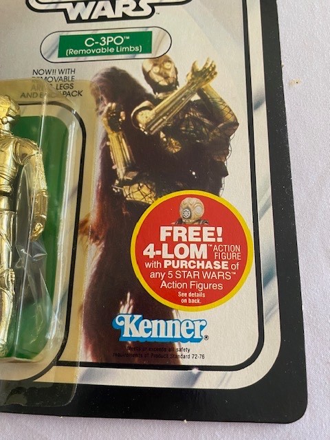 C-3PO (See-Threepio)  with removable limbs sold