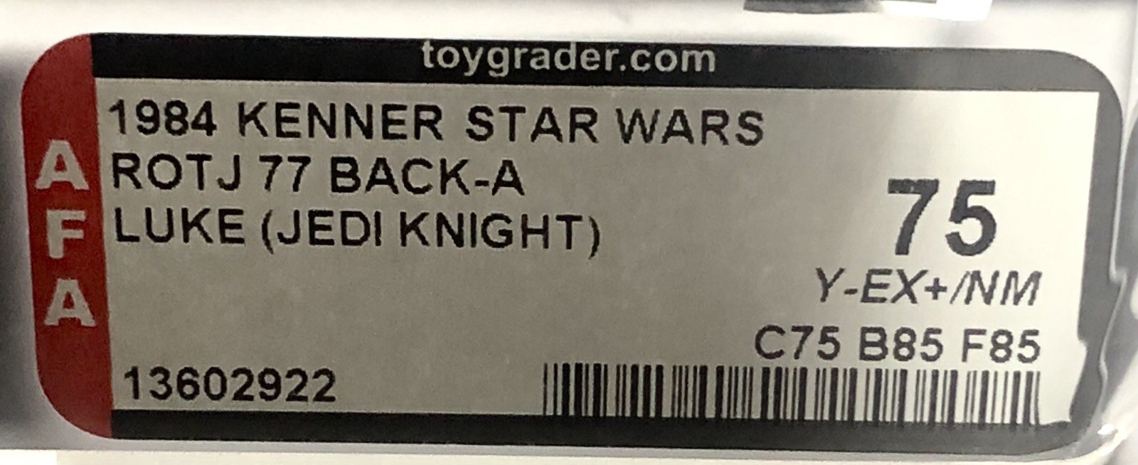 Luke Skywalker (Jedi Knight Outfit) sold