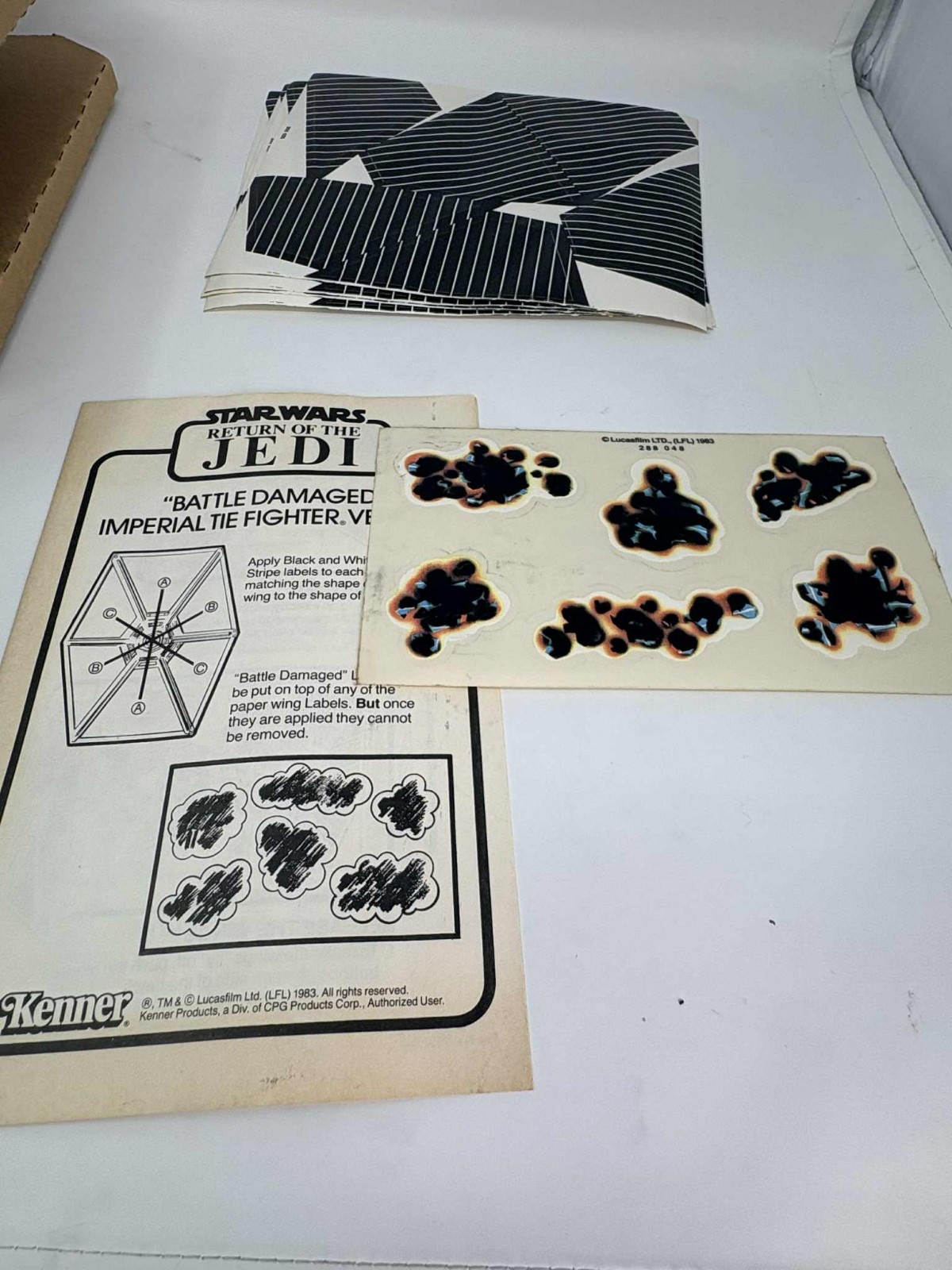 TIE Fighter (Battle Damaged) sold