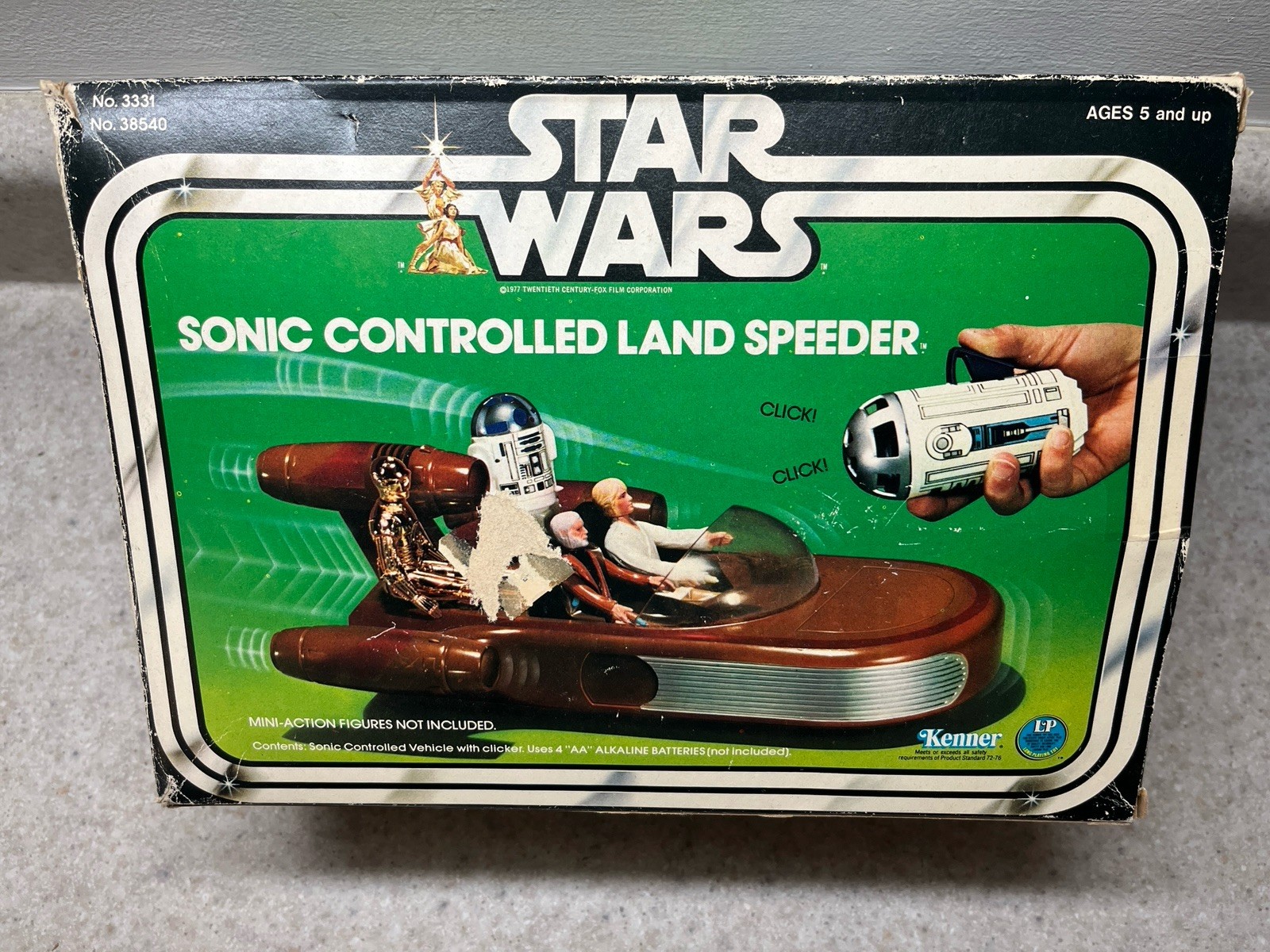 Sonic Controlled Landspeeder sold