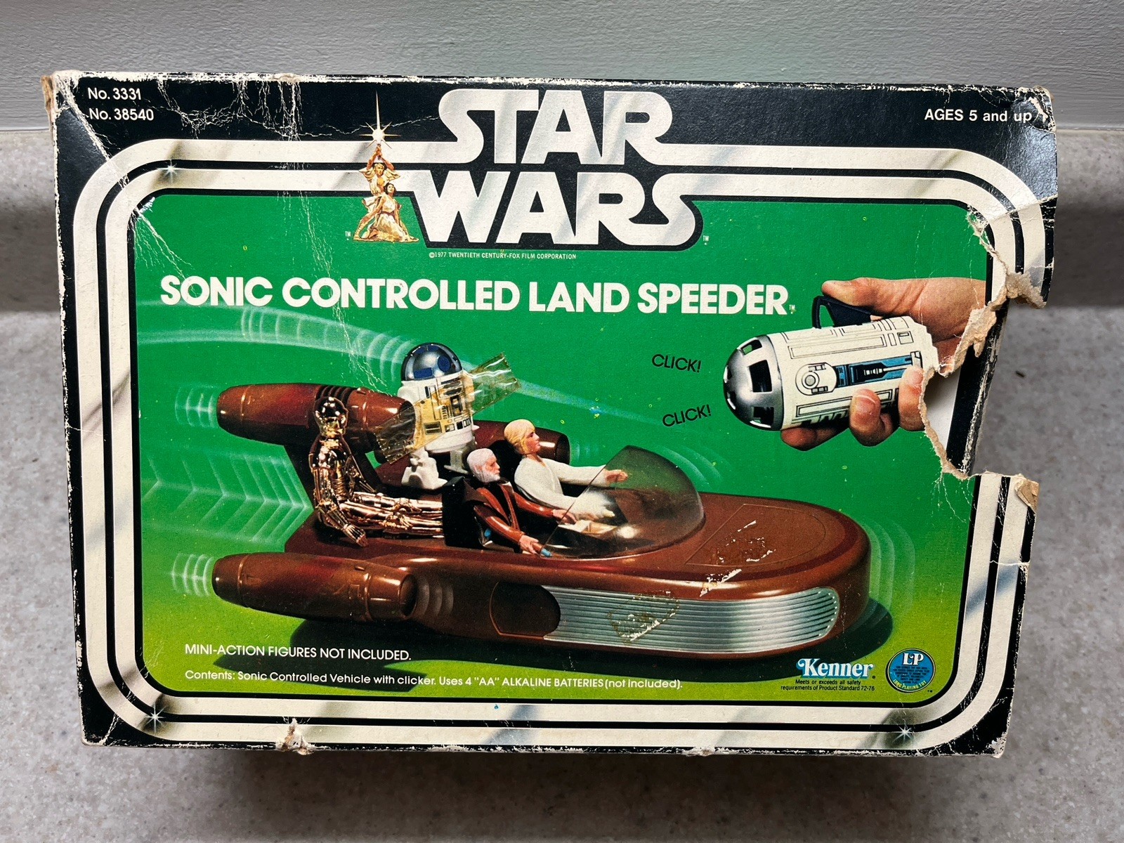 Sonic Controlled Landspeeder sold
