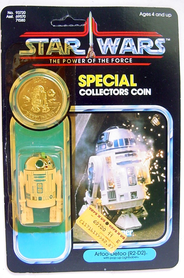 R2-D2 (Artoo-Detoo) with pop-up Lightsaber sold