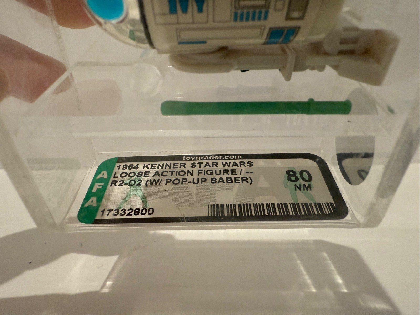 R2-D2 (Artoo-Detoo) with pop-up Lightsaber sold