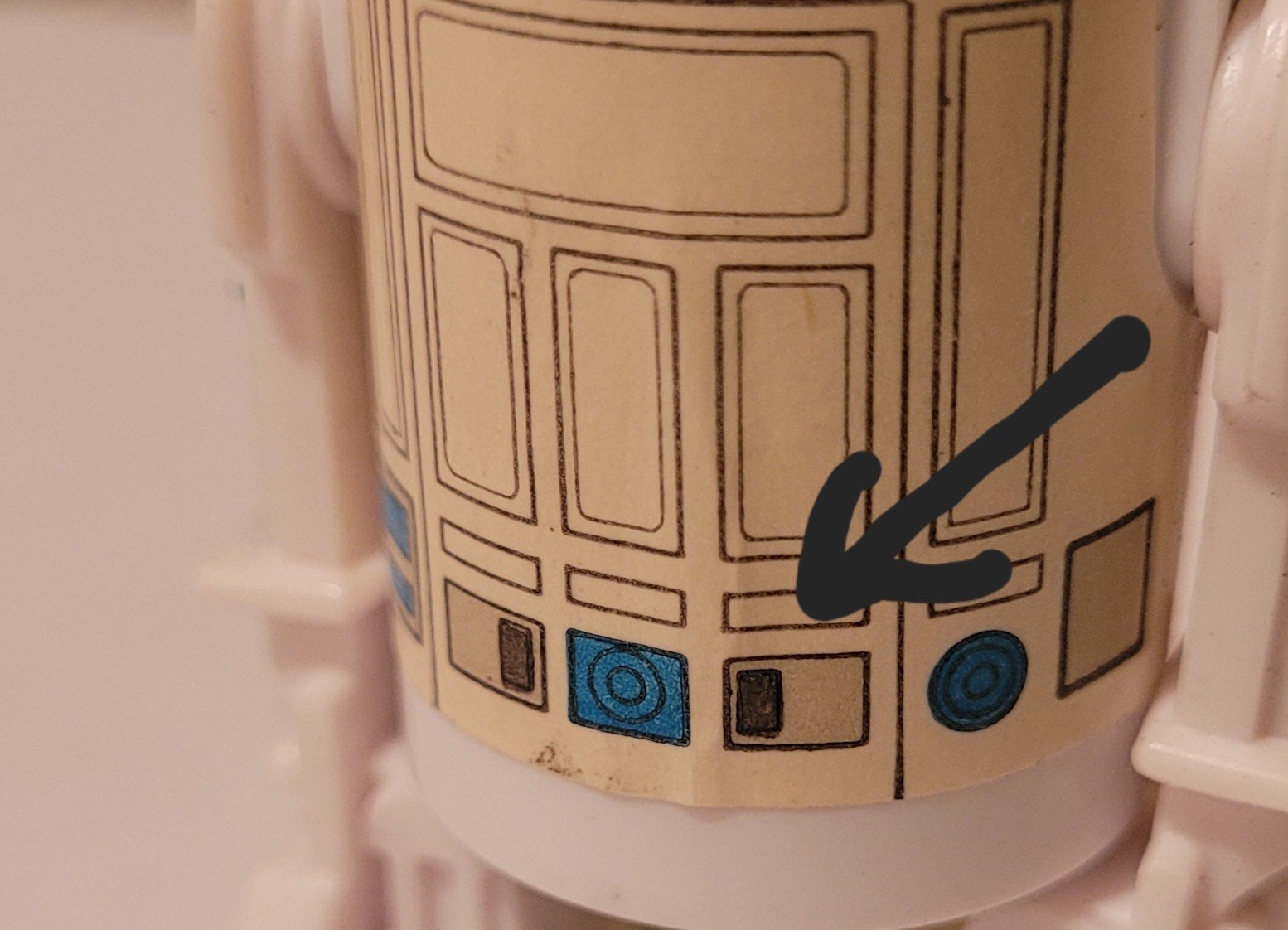 R2-D2 (Artoo-Detoo) with pop-up Lightsaber sold