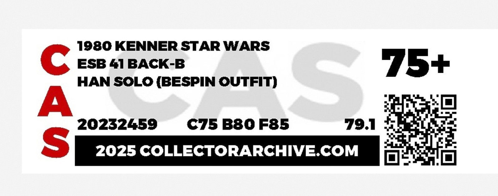 Han Solo (Bespin Outfit) sold