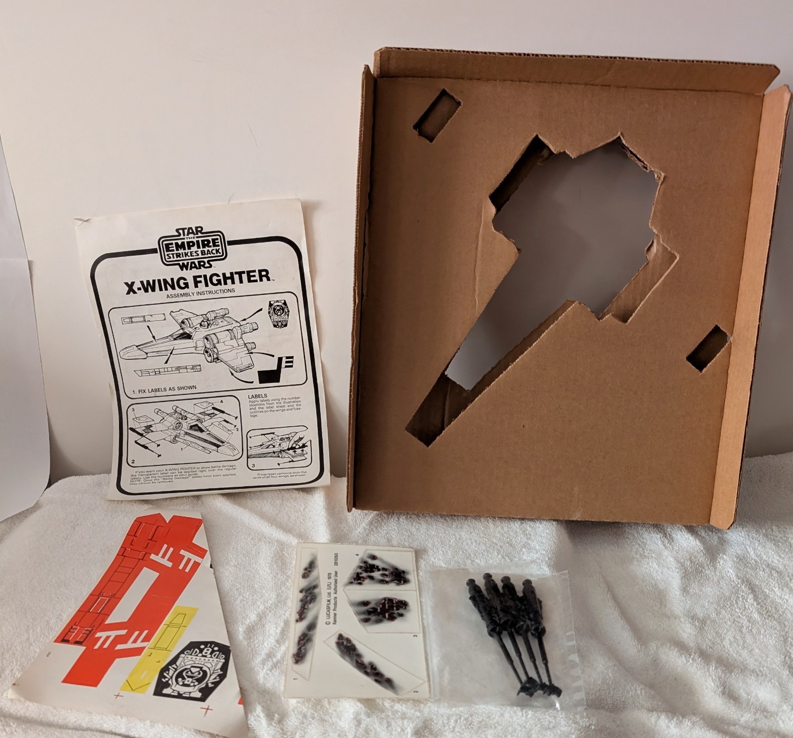 X-Wing Fighter (Battle Damaged) sold