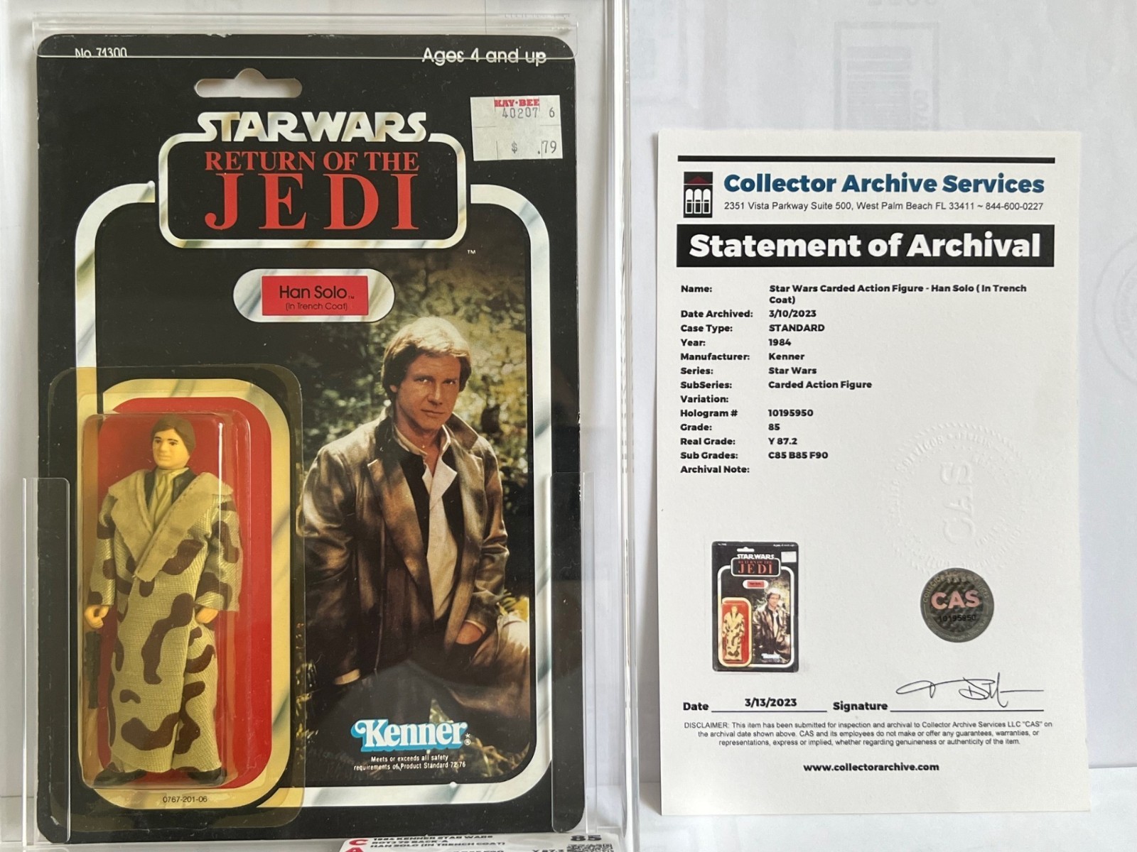 Han Solo (In Trench Coat) sold