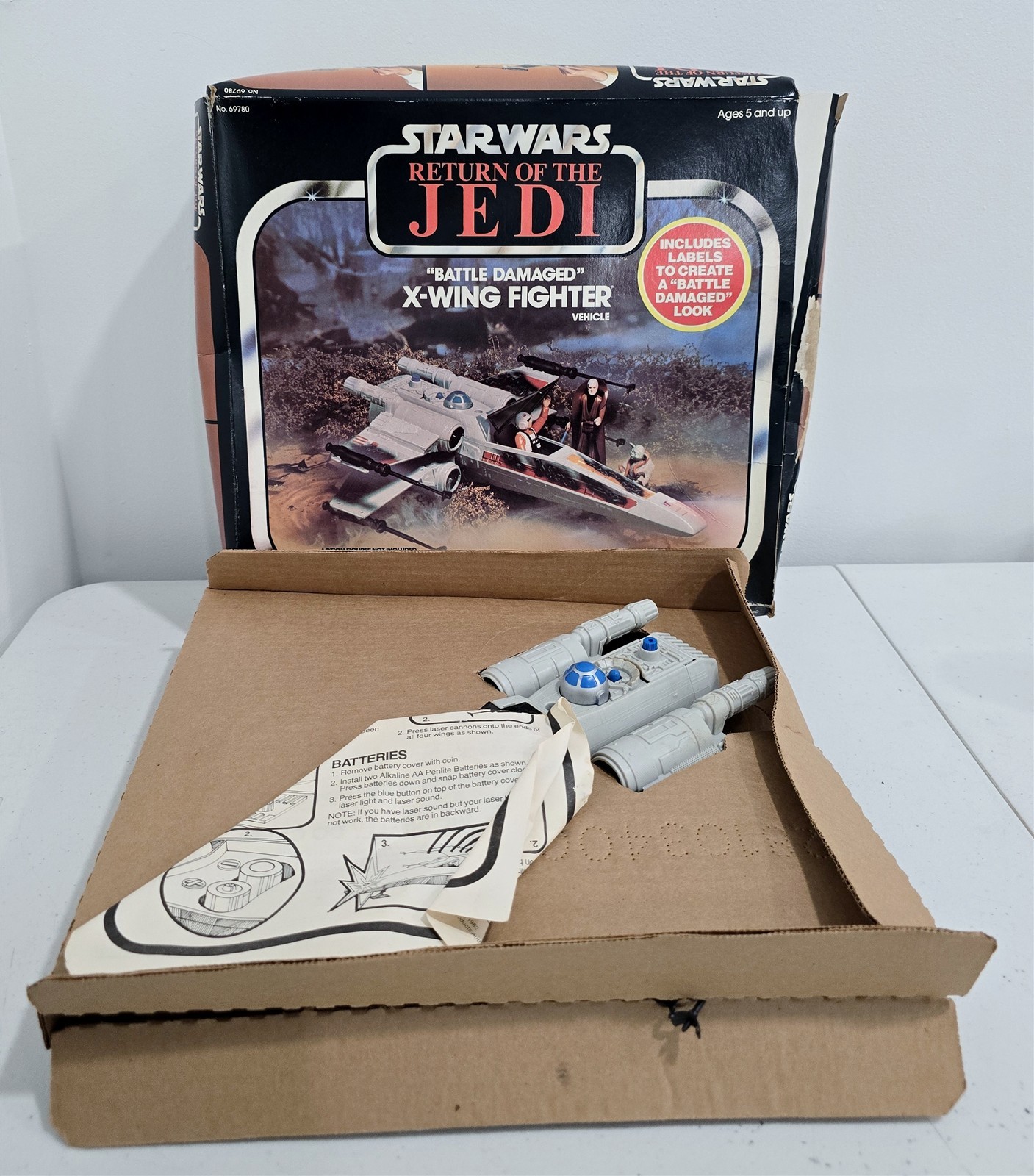 X-Wing Fighter (Battle Damaged) sold