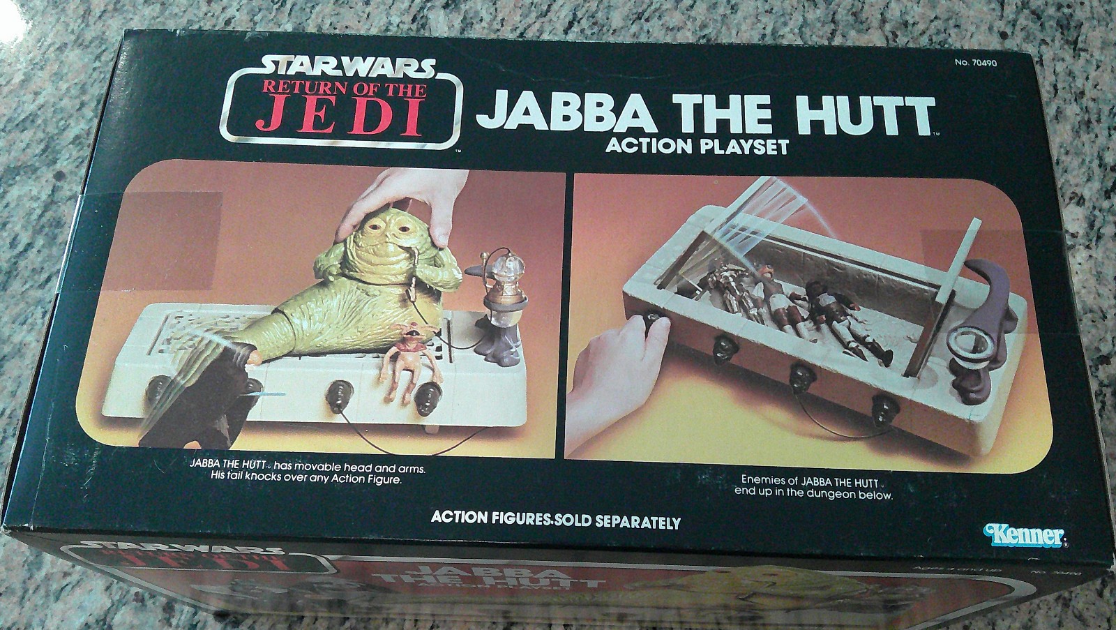 Jabba the Hutt Action Playset sold