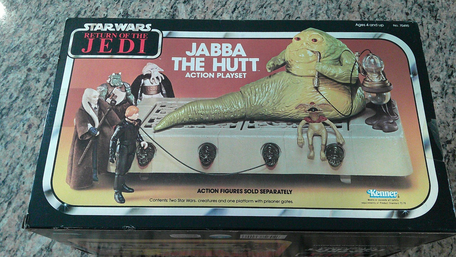 Jabba the Hutt Action Playset sold